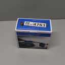 Accmor Bling Car Trash Can with Lid, Mini Auto Garbage Storage Bin with 60pcs Garbage Bags, Sparkling Crystal Trash Bags Holder Dustbin Vehicle Accessories Container Organizer (White Rhinestone)