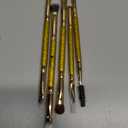 DUcare Eyeshadow Brushes Set Duo End Eye Makeup Brushes Eyeshadow Brush set 5Pcs Travel Concealer Eyebrow Eyelash Eye Liners Blending (D02)