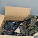 Large Size Portable Hiking Camouflage Camping Stool, 3 in1 Multifunction Fishing Backpack Chair, Folding Camping Chair Stool with Cooler Insulated Picnic Bag