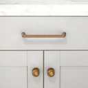 10 x 10 Pack Antique Brass Cabinet Knobs Single Hole Cabinet Pulls Round Kitchen Cabinet Knobs Drawer Knobs
