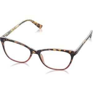 Foster Grant Women's Teresa Reading Glasses Cat-Eye (Tortoise and Red)