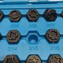 32PCS Wheel Locking Nut Key Kit - Compatible with Mercedes-Benz, Anti-Theft Lug Nut Removal Tool (32PCS 301-330 Socket Set)