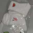 Eurzom 10 Pairs Women Sock Cute Cotton Crew Ankle Gift,Fruits, One Size