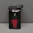 Ice Shaker 32 oz Tumbler with Handle and Straw | 32oz Neon Pink | Cold for 30+ Hours | 2-in-1 Tumbler Shaker Bottle | Odor-Free 32 ounce Bottle for Water, Protein Shakes, Smoothies, Cocktails