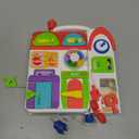 Toddler Toys for 1-2 Year Old Boy, Musical Montessori Busy Board, Early Educational Toy for Toddlers 1-3, Motor Skills Developmental Toy for 12-18 Month Age, Birthday Gift for 1+ Year Old Boy Girl