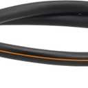 Giraffe Hybrid Leader Hose 5/8" x 6ft Custom Length, No Kink, Flexible, Leakproof Water Hose with Female to Female Fittings, 600 Burst PSI (Black and Orange)