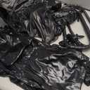 Black Catsuit Fullbody Costume For Women Spandex Halloween Cosplay L