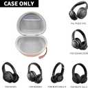 Headphone Case for Beats Solo 4/ for Glynzak/for Picun B8/ for Beats Studio Pro, Solo3, Studio3, Solo2, Solo Pro On-Ear Headphones, Foldable Bluetooth Wireless Headset (Extra Large) - Rose Gold