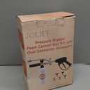 JOEJET Short Pressure Washer Gun with Foam Cannon Dual Connector Accessory, Car Wash Foam Gun with 1/4 Inch Quick Connector, 5 Pressure Washer Nozzle Tips, 1 Liter