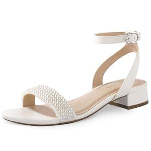 Ankis Black Nude White Gold Women Sandals Comfortable Walking Strappy Open Toe Sandals for Women Dressy Summer 1 Inch Low Block Heel Flat Adjustable Ankle Strap Shoes 7.5