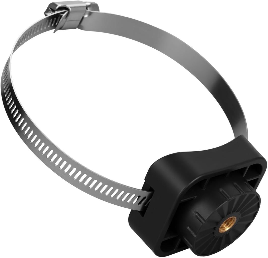 0 Degree Mount Trolling Motor Transducer Mount for Livescope Plus LVS34,for trolling motor diameters of 2"-4.5"