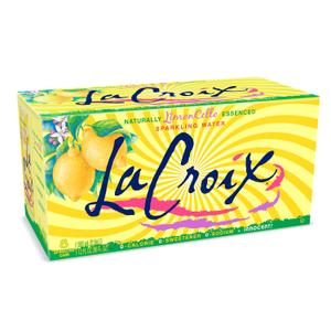 La Croix Sparkling Water, LimonCello, 12 Fl Oz (pack of 8) (EXP 05/06/26)