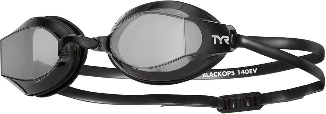 TYR Blackops 140 EV Racing Swim Goggles for Men and Women, Anti-Fog Competitive Swimming Goggles