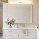 VOLISUN Modern Bathroom Vanity Light 39.4 inch, Rotatable, 34W Dimmable 5CCT Led Bathroom Light Fixture Over Mirror, Brushed Nickel Bar Vanity Light for Bathrooms Mirror Restroom-ETL Certificated