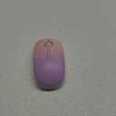 Vssoplor Wireless Mouse, 2.4G Slim Portable Computer Mouse with Nano Receiver Quiet Silent Optical Laptop Mouse for Notebook, PC, Laptop, Computer-Pink to Purple