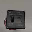 RV Carbon Monoxide & Propane Detector, Replacement for Old RV Gas Detector #31011, 2 in 1 Dual CO/LP Gas Alarm, Hardwired - VDC 12V, Flush Mount, Black