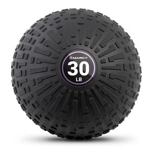 Marcy 30 lb Slam Ball Dead Weight, Sand-Filled Medicine Ball with Durable PVC Shell & Textured Grip – Non-Bounce Workout Ball for Slams, Tosses, Core & Full Body Training MCSB-030