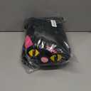 UiopSo Unisex Adult Onesie Pajamas,Flannel Hooded Sleepwear Halloween Costumes Animal Cosplay Homewear (Small, Black Cat)