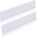 2 Pcs 24 Inch Gutter Valley Splash Guards Extra Long Downspout Diverter, 23.62 Inch