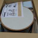 Hard Shell China Storage Containers  5 Piece Set for Storing Dinner Plates, Salad Plates, Mugs, Quilted Dividers for Safe Moving and Seasonal Storage, Beige