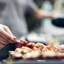 100-Pack Blackstone Grease Cup Liners, Aluminum Foil Drip Pan Liners Disposable for 17" 22" 28" 36" Blackstone Griddle Accessories Drip Tray Holder Grill Rear Grease Catcher Cup Liners