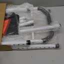 Bed Rails for Elderly Adults Safety - ASTM Approved Adjustable Bed Cane Supports 350LBS with Non-Slip Grip & Storage Pocket, Stable Bed Assist Rails for Seniors, Tool-Free (Medium, Black Curved Handle)