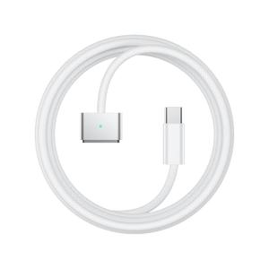 Stouchi USB-C to Magnetic 3 Cable (6.6ft), 140W Fast Charging for MacBook Air (15''/13'' M4 2025, M3 2024, M2 2023, M2 2022), Pro (16"/14" 2024/2023/2021) White