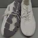 Mens Walking Running Shoes Casual Fashion Tennis Sneakers Blade Comfort Non Slip Work Athletic Sport White 44 EU