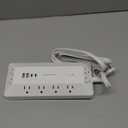 Surge Protector Power Strip with USB Ports (PD 20W), 6 Ft Extension Cord with Multiple Outlets, Flat Plug Outlet Extender for Home, Office, Dorm Room