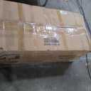 Merax 3 in 1 Convertible Sleeper Sofa Bed, Futon Couches for Living Room with USB Ports | Phone Holder| Reversible Backrest | Pull Out Couch |Small Loveseat, Brown