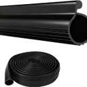 20.3 Ft Draft Blocker Garage Door Seal, 0.19'' P-Type Bottom Weatherstrip Seal, TPE Rubber for Energy Saving, Noise & Dust Reduction, Easy DIY Install, All Season Protection
