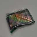 UCANBE 2pcs Halloween Eyeshadow Palette Makeup Set, Black Red Colors Shimmer Matte Metallic Smokey Dark Eye Shadow Pallet with Soft Brush Kit, Goth Eye Make Up for Costume Joker Clown Vampire