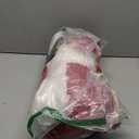 Santa Costume Suit for Men Adults with Fake Belly Pouch,11PCS Claus Set Deluxe Velvet Professional Christmas Suits Red (3X-Large)