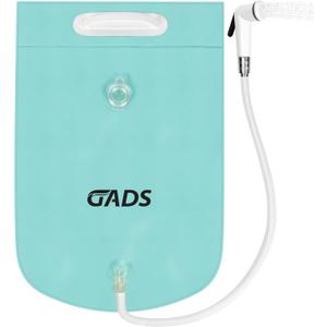 Portable Hair Washing Station, 2.5 GL Bedside Shower Water Bag for Hair Washing in Bed, Use with Inflatable Shampoo Basin, Inflatable Hair Washing Basin, Inflatable Bathtub - Blue Portable Hair Washing Station, 2.5 GL Bedside Shower Water Bag for Hair Washing in Bed, Use with Inflatable Shampoo Basin, Inflatable Hair Washing Basin, Inflatable Bathtub - Blue