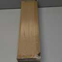 KAMANINA Silver Curtain Rods for Windows 48 to 84 Inch(4-7ft), 1 Inch Single Heavy Duty Window Curtain Rod Adjustable Decorative Drapery Rods with Marble Ends