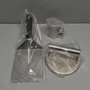 GWHOLE Barbecue Tool Set Spatula Turner Burger Patty Press Spice Pot Griddle Accessories Stainless Steel Smasher Scraper for Outdoor Grill Barbecue Flat Top Griddle BBQ Kitchen Cooking