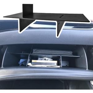 EDBETOS Glove Box Dividers Organizer Compatible with Honda Pilot 2016-2020 2021 2022/ Ridgeline 2017-2023/ Passport 2019-2023 Accessories Double Compartment Optimize Interior Storage Space