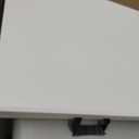 4ft Folding Table, Portable Fold-in-Half Adjustable Height Utility Table for Indoor/Outdoor Use, Durable HDPE & Steel, Stable & Lightweight, Multi-Purpose, White, 24" x 48" x 35.43"