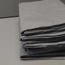 Washable Bed Pads 34" x 36" - 6 Pack, Grey, Waterproof Bed Pads for Incontinence, Bed Wetting Pads for Bed, Sofa, Floor, Resuable Underpads for Adults, Seniors, Pet