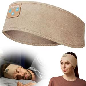 Perytong Sleep Headphones Bluetooth Headband Headphones, Headphone Band Earphones Music Sleeping Eye Mask Earbuds with HD Stereo Speaker for Women Men Teen Sleep Running Cool Gadgets Unique Gifts