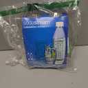 SodaStream Black 1L Slim Carbonating Bottles Twin Pack, Pack of 2