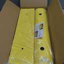 ROBLOCK 22" Parking Stopper for Home Garage & Outside, Heavy Duty Garage Stoppers for Protecting Your Vehicle, Parking Aids for New Drivers, Wheel Stops for Cars, Vans, Trailer, 2 Packs, Yellow (3.1"H Updated 2Pcs)