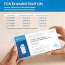 Healgen Rapid Check COVID-19, Flu A&B Antigen Test Kit, The First FDA Authorized OTC 3-in-1 Flu & COVID Home Test, Easy to Read Dual Windows, Results in 15 Mins, 18-Month Shelf Life, 4 Test, Expiration Date  2026-03-31