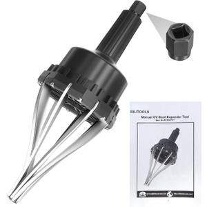 BILITOOLS Universal CV Boot Expander Installation Tool Manual | 1/2" Dr. CV Joint Boot Installation Tool for Most Vehicle, UTV, ATV