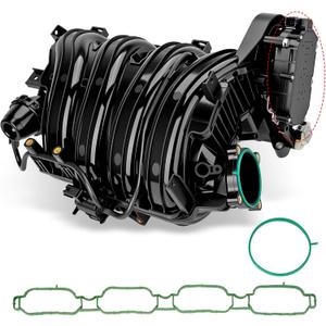 283102GGA0 Intake Manifold with Runner Control Motor Compatible with Hyundai Kia 2015-2019 Sonata 2018-2021 Tucson 2019-2020 Santa Fe 2018 Santa Fe Sport 2016-2020 Optima 2016-2020 Sorento L4 2.4L
