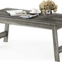 Furinno Beginning Coffee Table, French Oak Grey , 19.45D x 35.59W x 15.63H in