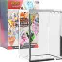 Premium Booster Bundle Acrylic Case Magnetic Lid Clear Display Case | 5mm PKMN Acrylic Protector Storage Box for Booster Bundle Pack Boxes (Box Not Included)