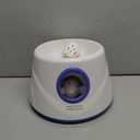 Dog Ball Thrower Launcher, Automatic Ball Launcher for Dogs, 3 Adjustable Distance Settings, Indoor Outdoor Interactive Dog Toys, with 3 2.3-inch Balls, Small/Medium Sized Dog Thrower (Blue)