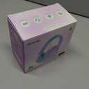 iClever BTH26 Active Noise Cancelling Headphones for Kids, 60H Play Time, Safe Volume 80dBA, Type C Fast Charging, Bluetooth5.4, Kids Bluetooth Headphones with Mic AUX Cord for iPad Airplane, Purple