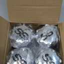 3G SS Chrome Center Caps- Snap-on Style for 8" Golf Cart Wheels
